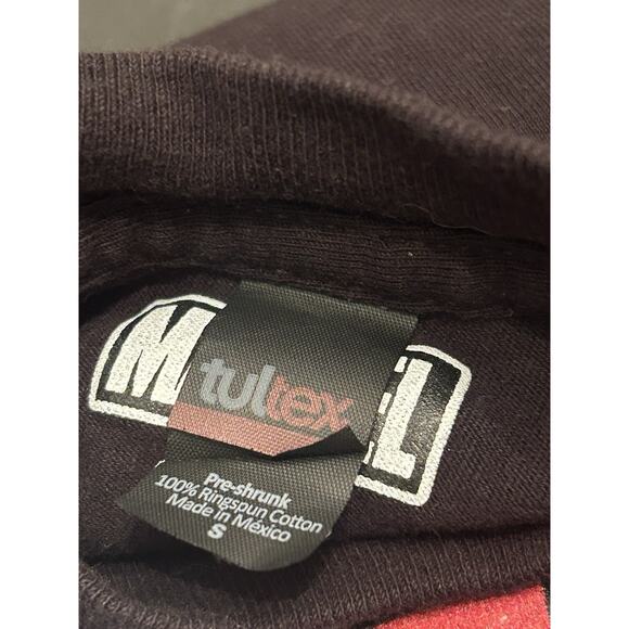 Deadpool‎ Santa Hat Men’s Small Black T Shirt Marvel, Christmas Santa Cap - Picture 6 of 6